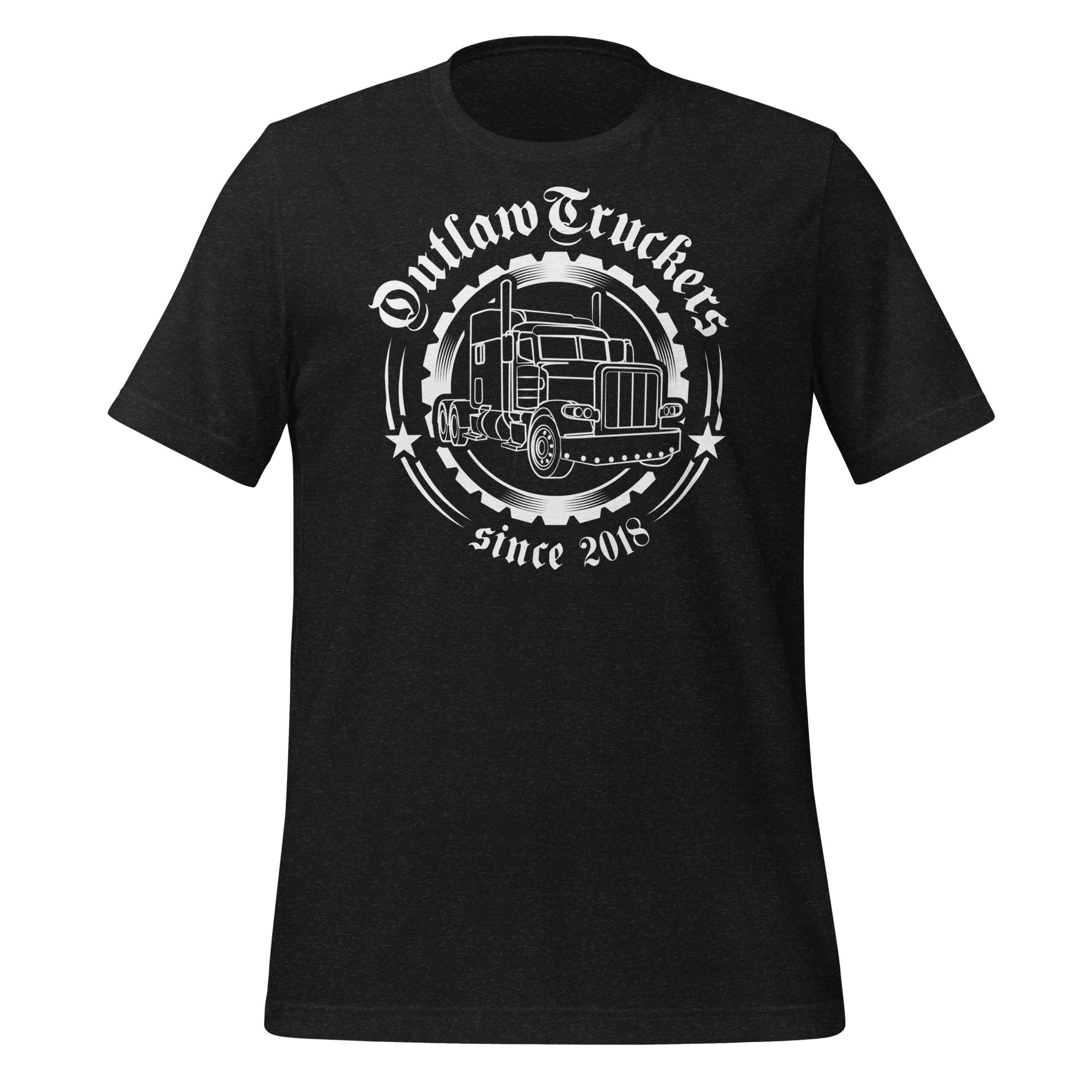 Unisex T-Shirt Schwarz "Outlaw Truckers"